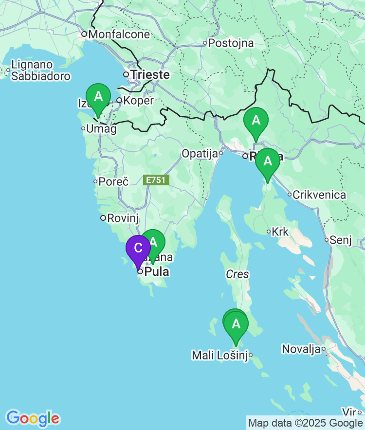 Pula Available Airport Options